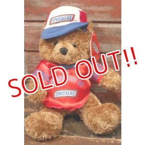 画像: ct-210901-10 SNICKERS / GALERIE 1987 Bear Plush Doll