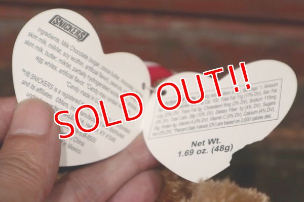 画像9: ct-210901-10 SNICKERS / GALERIE 1987 Bear Plush Doll