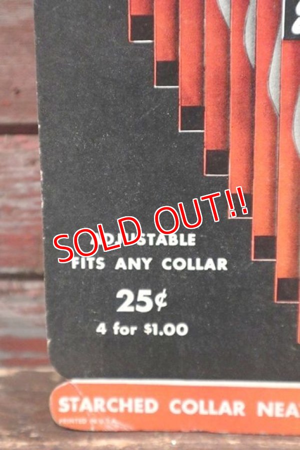 画像6: dp-210801-02 Spiffy INVISIBLE KEEP COLLAR / 1940's Cardboard Sign