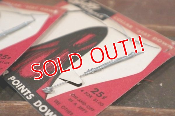 画像9: dp-210801-02 Spiffy INVISIBLE KEEP COLLAR / 1940's Cardboard Sign