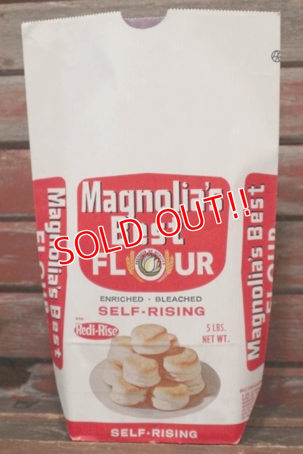 画像1: dp-210901-09 Magnolia's Best FLOUR / Vintage Paper Bag