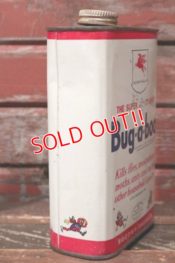 画像5: dp-210901-03 SOCONY-VACUUM / Bug-a-boo ONE U.S.QUART Can