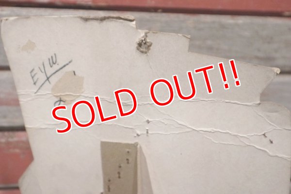 画像12: dp-210801-02 Spiffy INVISIBLE KEEP COLLAR / 1940's Cardboard Sign