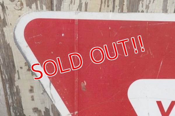 画像3: dp-210801-34 Road Sign "YIELD"