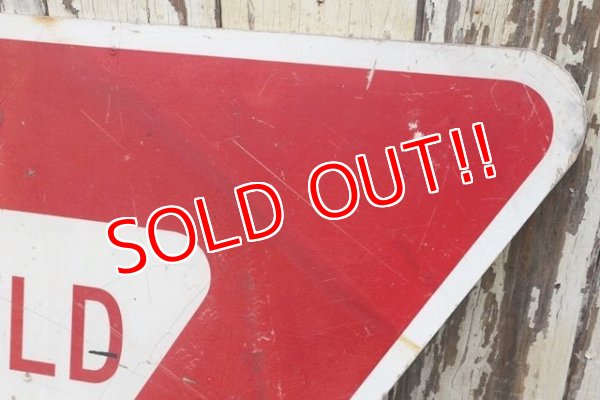 画像4: dp-210801-34 Road Sign "YIELD"