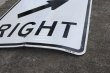 画像7: dp-210801-34 Road Sign "KEEP RIGHT"