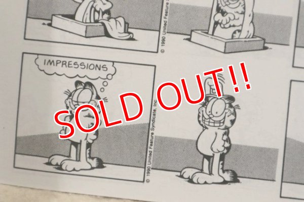 画像3: ct-210501-94 Garfield / 1991 Comic "Garfield says a mounthful"