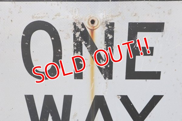 画像2: dp-210801-34 Road Sign "ONE WAY ←"