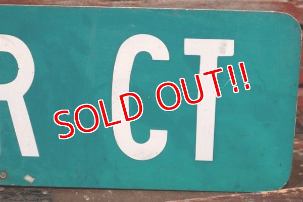 画像7: dp-210801-34 Road Sign "BRATER CT"