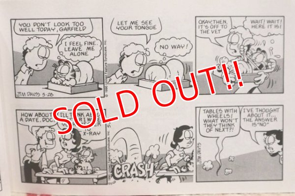 画像2: ct-210501-94 Garfield / 1991 Comic "Garfield says a mounthful"
