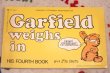 画像1: ct-210501-94 Garfield / 1982 Comic "Garfield weigh in"