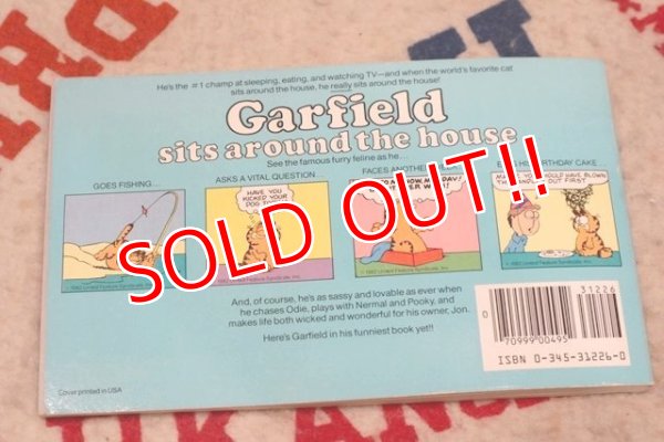 画像5: ct-210501-94 Garfield / 1983 Comic "Garfield sits around the house "