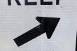 画像3: dp-210801-34 Road Sign "KEEP RIGHT"