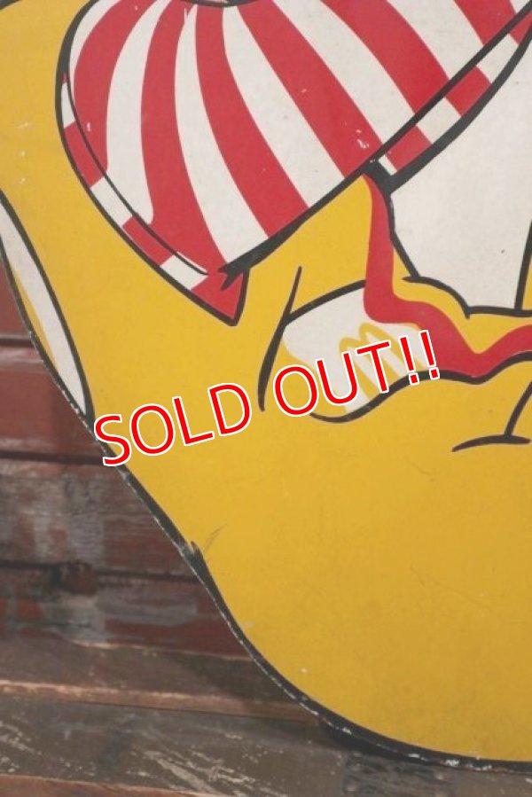 画像4: ct-210901-60 McDonald's / Ronald McDonald Vintage Wooden Sign