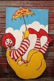 画像1: ct-210901-60 McDonald's / Ronald McDonald Vintage Wooden Sign