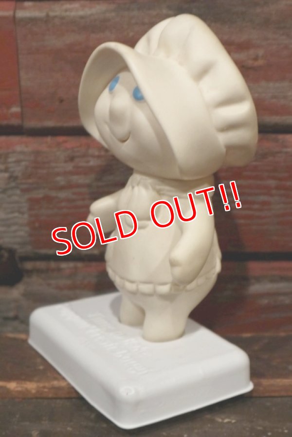 画像3: ct-210901-23 Pillsbury / Poppie Fresh 1970's Soft Vinyl Doll w/Stand
