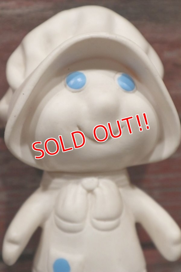 画像2: ct-210901-23 Pillsbury / Poppie Fresh 1970's Soft Vinyl Doll w/Stand