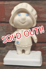 画像: ct-210901-23 Pillsbury / Poppie Fresh 1970's Soft Vinyl Doll w/Stand