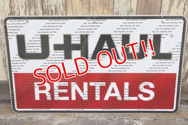 画像7: dp-210901-42 U-HAUL / 2004 W-side Metal Sign