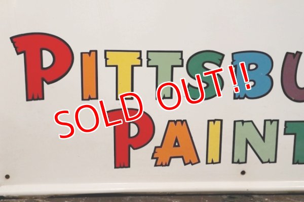 画像2: dp-210901-49 PITTSBURGH PAINTS / 1960's〜 Metal Sign