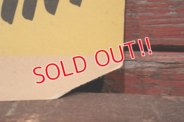 画像5: dp-210901-60 PITTSBURGH PAINTS / 1940's "WET PAINT" Paper Sign