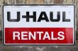 画像1: dp-210901-42 U-HAUL / 2004 W-side Metal Sign