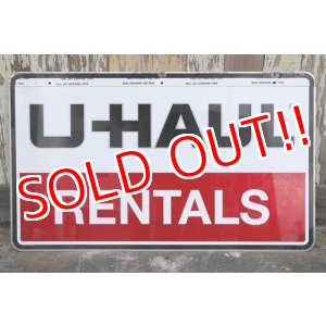 画像: dp-210901-42 U-HAUL / 2004 W-side Metal Sign