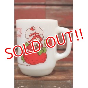 画像: ct-210901-53 Strawberry Shortcake / 1980's Anchor Hocking Mug