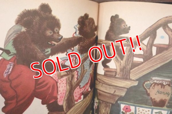 画像8: ct-210901-43 a Little Golden Book / 1940's "The Three Bears" Picture Book