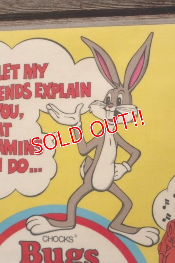 画像2: ct-210901-75 Bugs Bunny / CHOCKS 1971 Place Mat