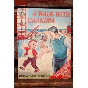 画像: ct-210701-09 ELF BOOK / 1950's "A WALK WITH GRANDPA" Picture Book