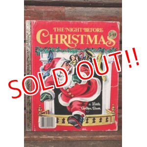 画像: ct-210601-26 a Little Golden Book / 1970's "The Night Before Christmas" Picture Book
