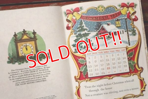 画像3: ct-210601-26 a Little Golden Book / 1970's "The Night Before Christmas" Picture Book