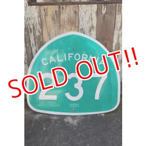 画像: dp-210901-35 Road Sign CALIFORNIA Freeway 237 Sign 