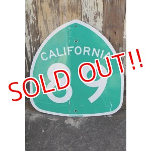 画像: dp-210901-34 Road Sign CALIFORNIA Freeway 89 Sign 