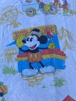 画像3: ct-210801-58 Disney / 1970's Flat Sheet (Twin size)