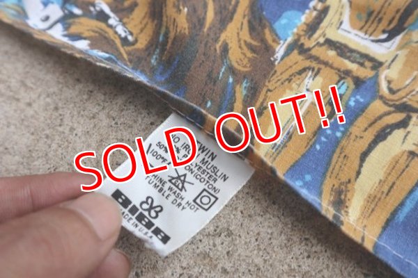 画像6: ct-210801-59 STAR WARS / 1977 Flat Sheet (Twin size)