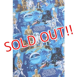 画像: ct-210801-59 STAR WARS / 1977 Flat Sheet (Twin size)