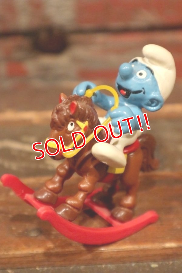画像2: ct-201101-54 Super Smurf / Rocking Horse #40221