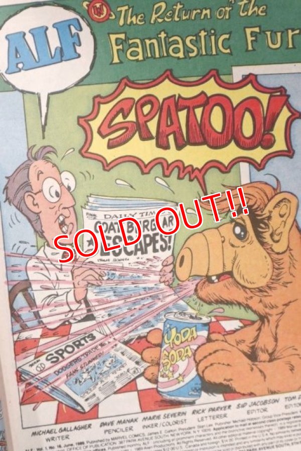 画像2: ct-200501-26 ALF / Comic No.16 June 1989