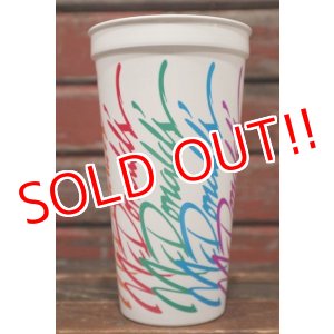画像: dp-211001-01 McDonald's / 1990's Plastic Cup