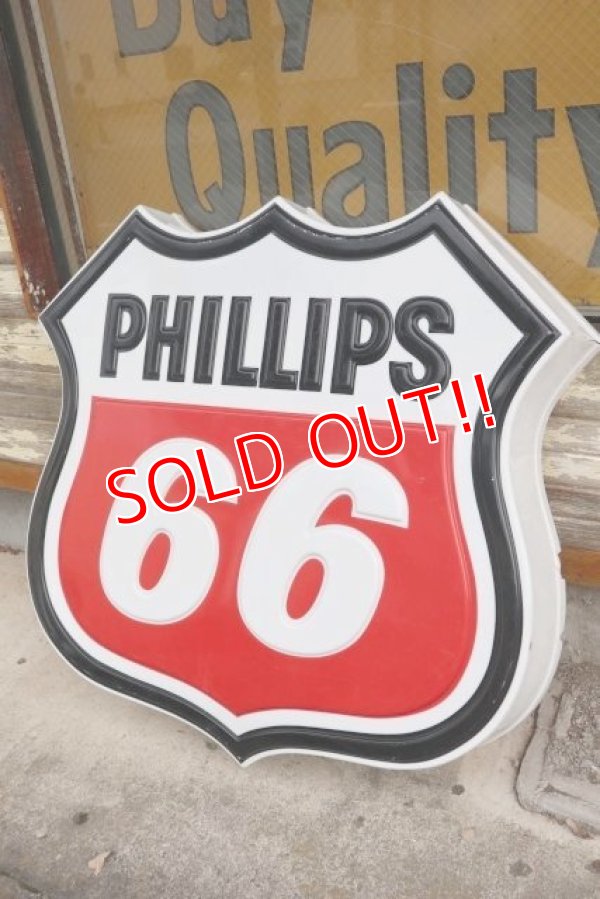 画像1: dp-210901-47 PHILLIPS 66 / 1990's〜Huge Sign