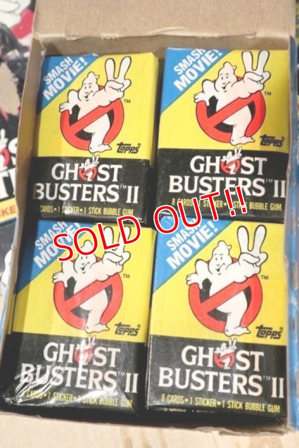 画像7: ct-210601-15 GHOSTBUSTRERS II / Topps 1989 Trading Card (24pc Box)