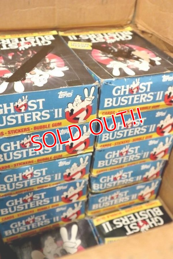 画像8: ct-210601-15 GHOSTBUSTRERS II / Topps 1989 Trading Card (24pc Box)