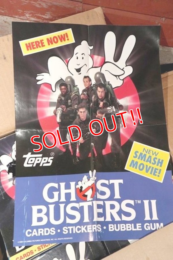 画像9: ct-210601-15 GHOSTBUSTRERS II / Topps 1989 Trading Card (24pc Box)