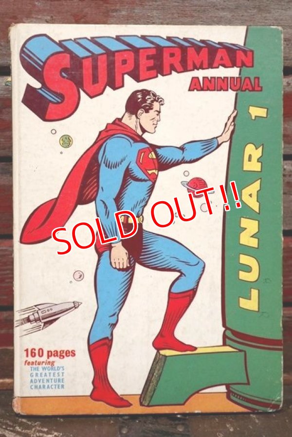 画像1: ct-210801-85 SUPERMAN / ANNUAL 1959-60 Comic Book