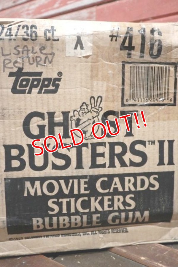 画像2: ct-210601-15 GHOSTBUSTRERS II / Topps 1989 Trading Card (24pc Box)