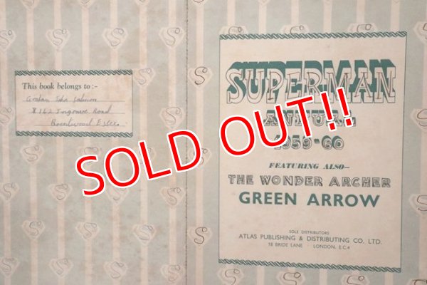 画像5: ct-210801-85 SUPERMAN / ANNUAL 1959-60 Comic Book