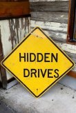 画像1: dp-210801-34 Road Sign / HIDDEN DRIVES