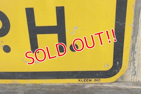 画像6: dp-210801-34 Road Sign / 35 M.P.H